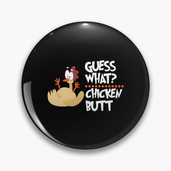 Item preview, Guess W Chicken Butt Farm Animal Chick Joke designed and sold by McamnStore.