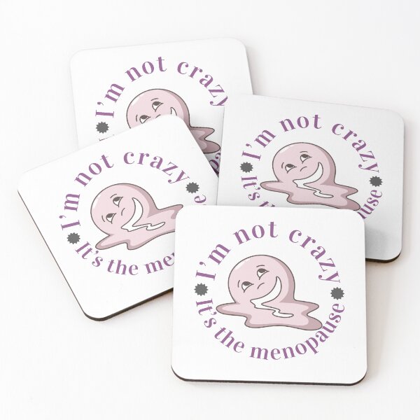 Item preview, I'm Not Crazy it's the menopause  | Purple designed and sold by The Courtesan Boutique.