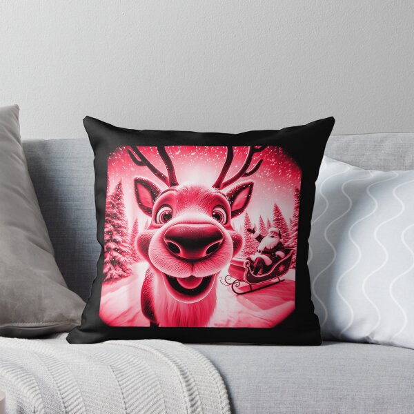 Item preview, Funny Reindeer Selfie Christmas designed and sold by cuffykasapaf.