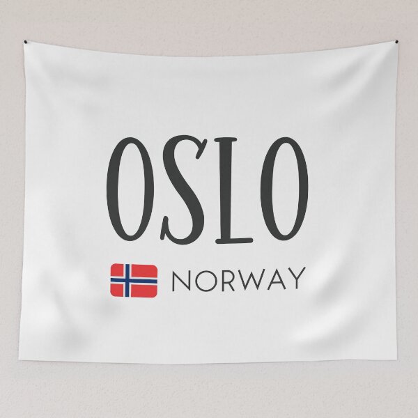 Item preview, Oslo - Norway  designed and sold by StudioRedKoala.