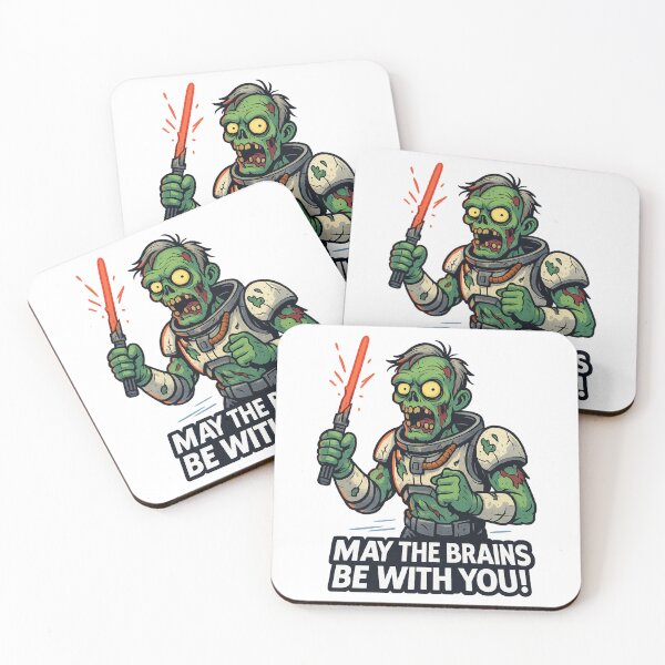 Item preview, May the Brains Be With You! - Fan Art Design designed and sold by elsotanodelcine.