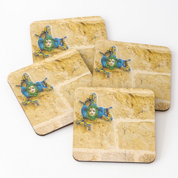 Item preview, Traditional Sicilian Trinacria Plaque on Rustic Brick Wall designed and sold by Nmallia.