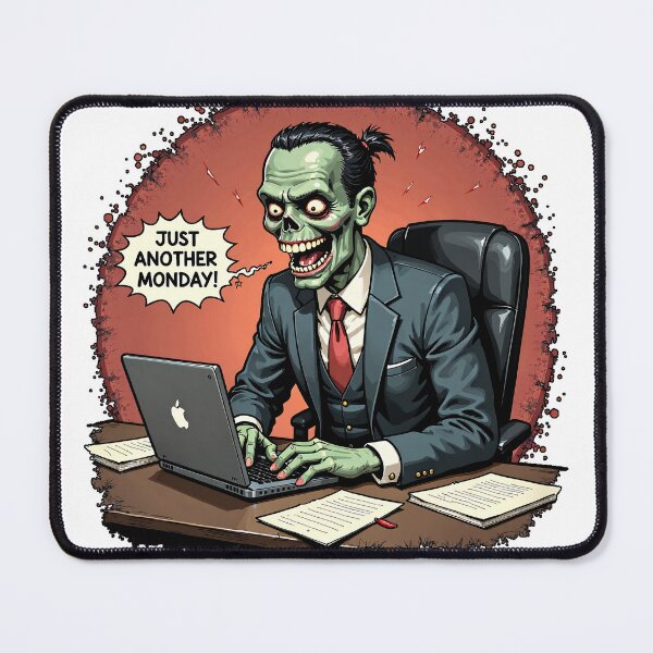 Item preview, Dead Inside, Still Employed designed and sold by Woo's Crazy Shop.