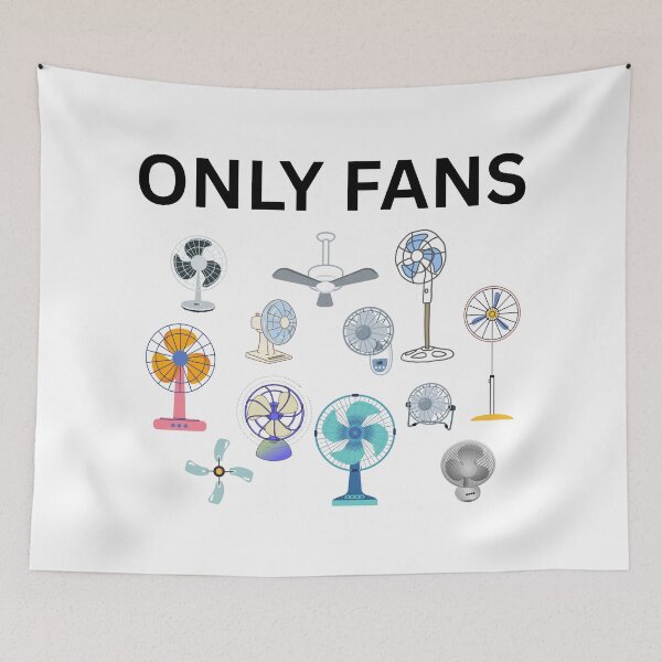 Item preview, only fans designed and sold by blackstarred.