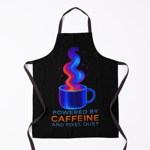 Item preview, Powered by Caffeine and Pixel Dust Design designed and sold by FadedWorkshop.