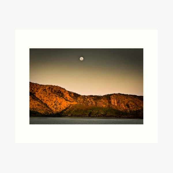 Kimberley Moonrise Art Print