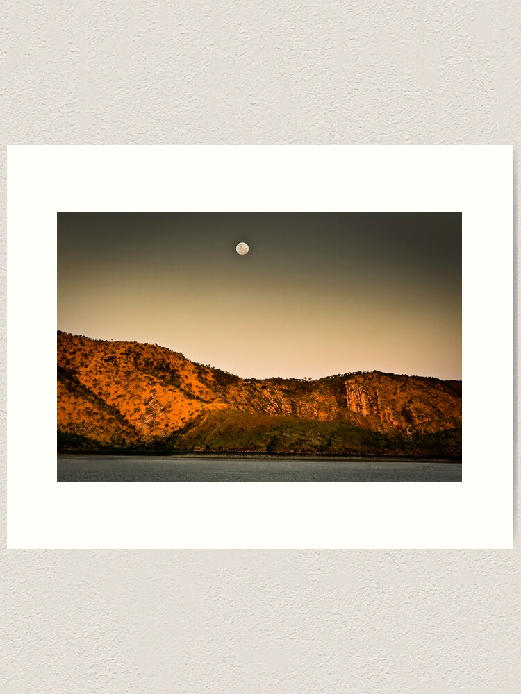 Alternate view of Kimberley Moonrise Art Print