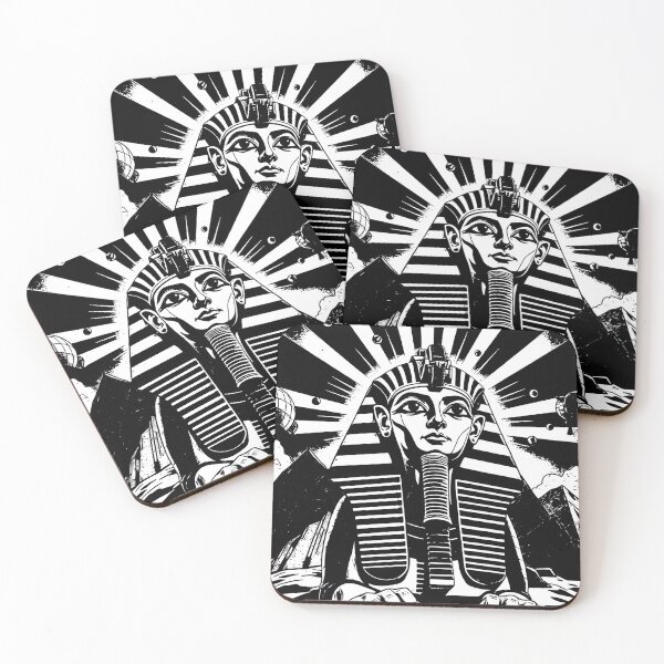 Item preview, Sphinx Black and White designed and sold by tesserakt shop.
