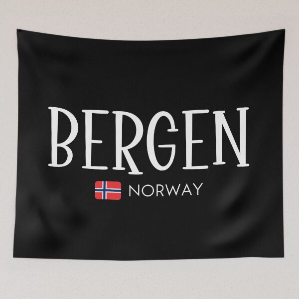 Item preview, Bergen - Norway  designed and sold by StudioRedKoala.