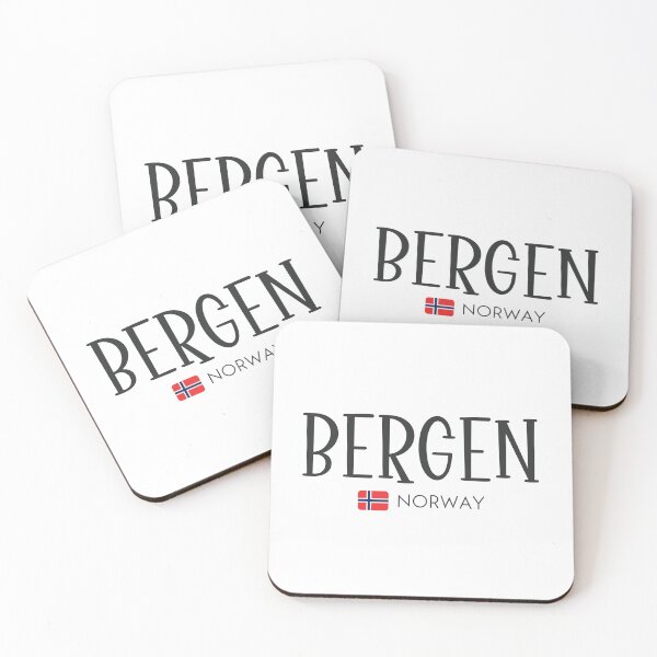 Item preview, Bergen - Norway  designed and sold by StudioRedKoala.