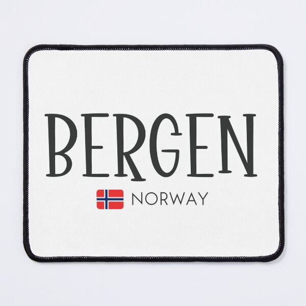 Item preview, Bergen - Norway  designed and sold by StudioRedKoala.