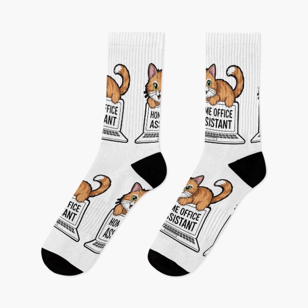 Item preview, Cute Cat Home Office Assistant designed and sold by PawNature.