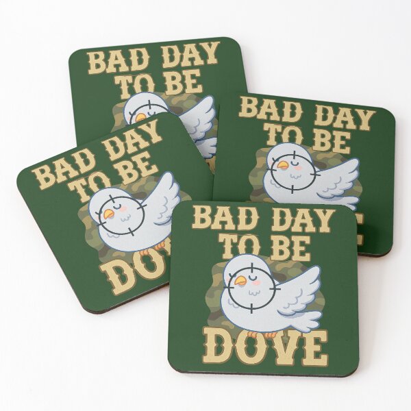 Item preview, Bad Day to Be a Dove – Funny Hunting Season Camo Bird Humor Design designed and sold by Lunaria Arts.