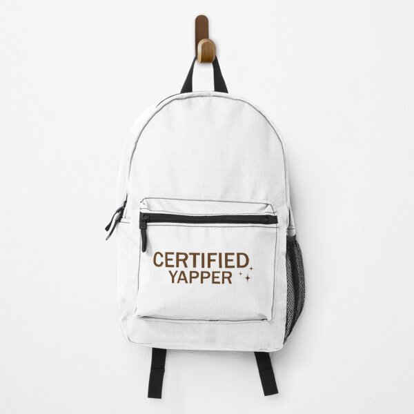 Item preview, Certified Yapper Funny Quote – Bold Typography Design designed and sold by designsoftinaa.