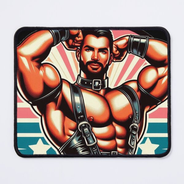 Item preview, Gay Gods - San Francisco Lord of The Leather Bar Pride Graphic Design designed and sold by ItsAKinkThing.