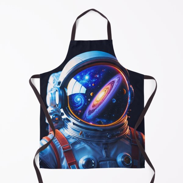 Item preview, Cosmic Astronaut – Galaxy Reflection Helmet designed and sold by OrbitTrend.