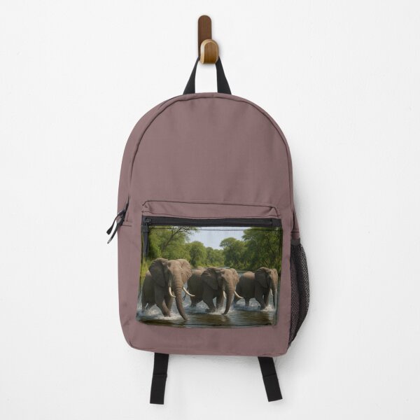 Item preview, Elephant walking in the middle of the water designed and sold by Chaiyanont.