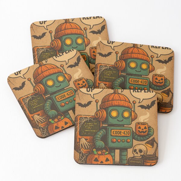 Item preview, Vintage Halloween Developer Robot designed and sold by Lyvion design.