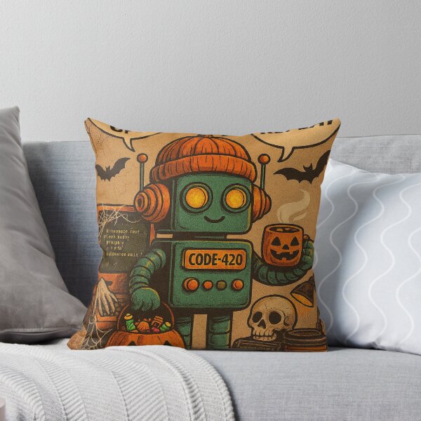 Item preview, Vintage Halloween Developer Robot designed and sold by Lyvion design.