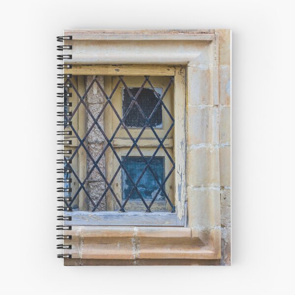 Item preview, A Rustic Architectural Stone Window with Iron Grid Details for Security designed and sold by Nmallia.
