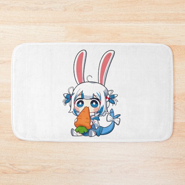 Item preview, Chibi Gura with Bunny Ears – Cute Hololive designed and sold by Dyan4.