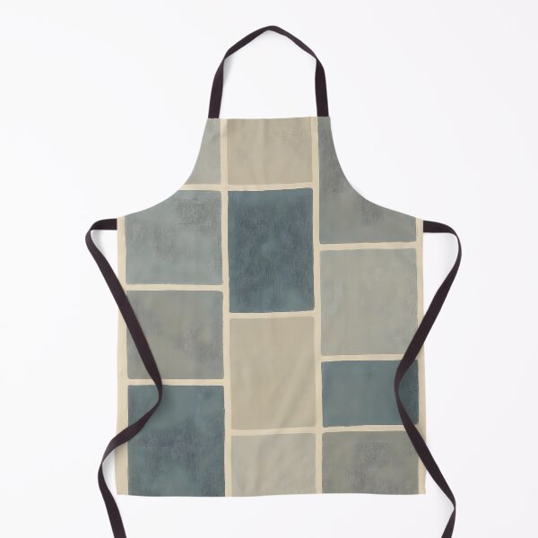 Item preview, Modular Abstract Grid – Muted Blue & Gray Minimalist Wall Art designed and sold by WhisperFrame.
