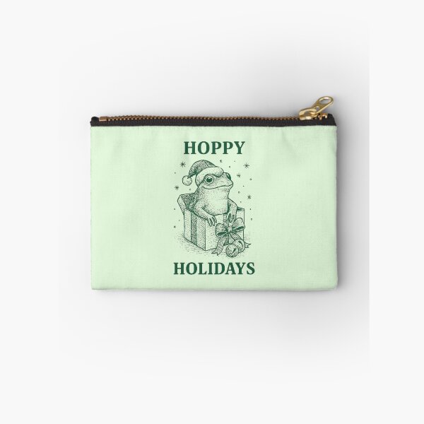 Item preview, A funny vintage Christmas frog (Hoppy Holidays)  designed and sold by halazidan.
