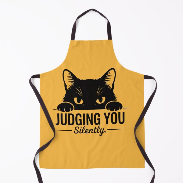 Item preview, Black Cat Judging You Silently T-Shirt designed and sold by gomofo1974.