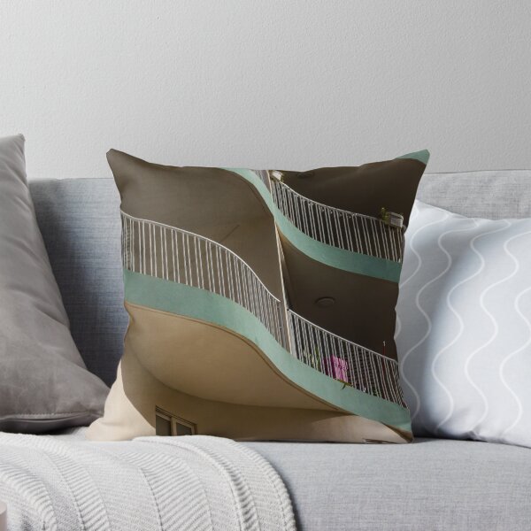 Item preview, Modern Architectural Building Structure with Curved Balconies During Bright Daylight designed and sold by Nmallia.