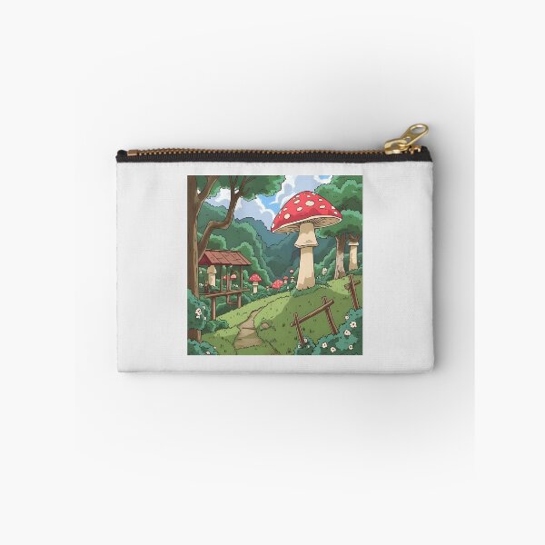 Item preview, Anime mushroom forest designed and sold by evlntn.