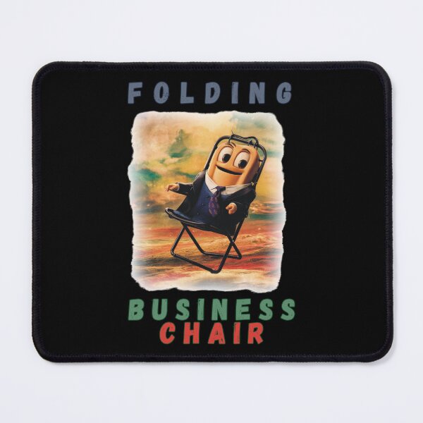 Item preview, Folding Business Chair Hilarious Office Humor Design Fun Workplace Gifts designed and sold by SkymarArt.