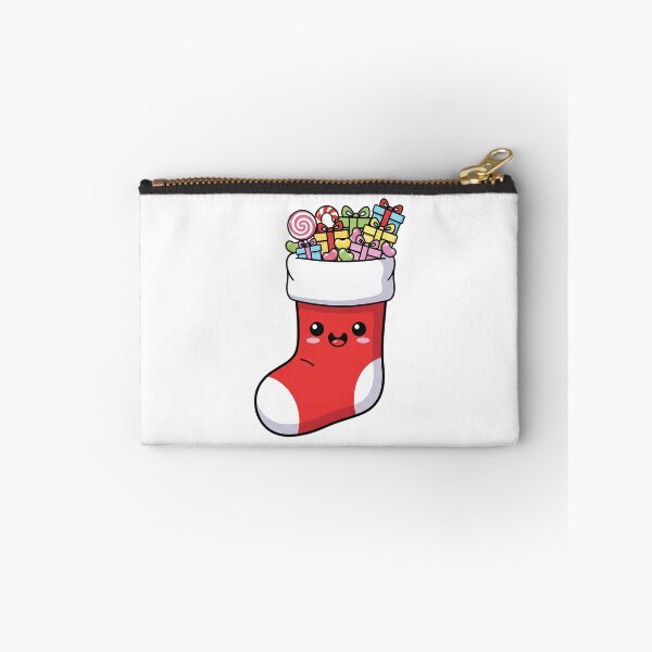 Item preview, Cute Kawaii Christmas Stocking with Presents designed and sold by istoriadesign.