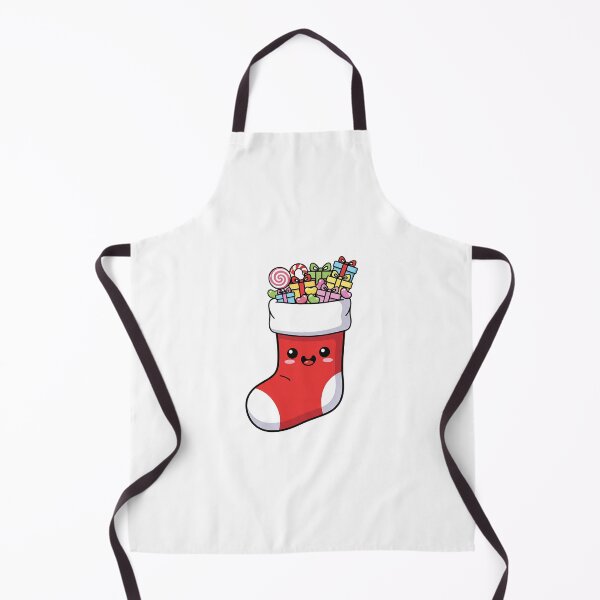 Item preview, Cute Kawaii Christmas Stocking with Presents designed and sold by istoriadesign.