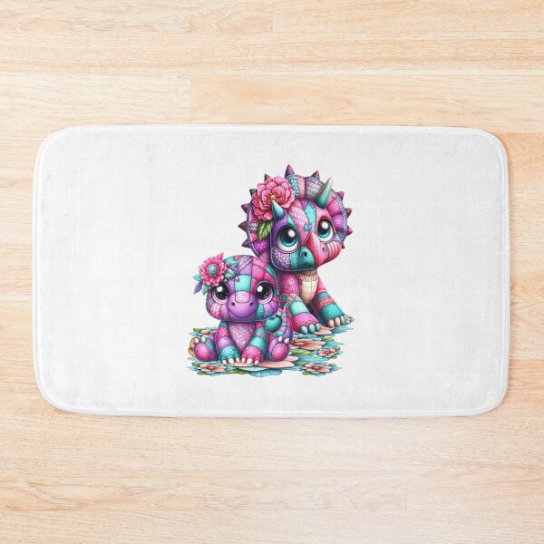 Item preview, Colorful patchwork dinosaur friends designed and sold by LoneAngel.