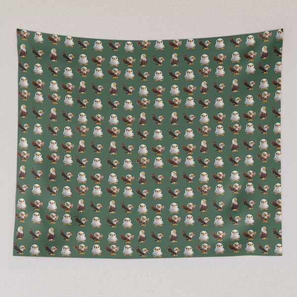 Item preview, A flock of eagles is flying out to hunt for prey. designed and sold by Chaiyanont.