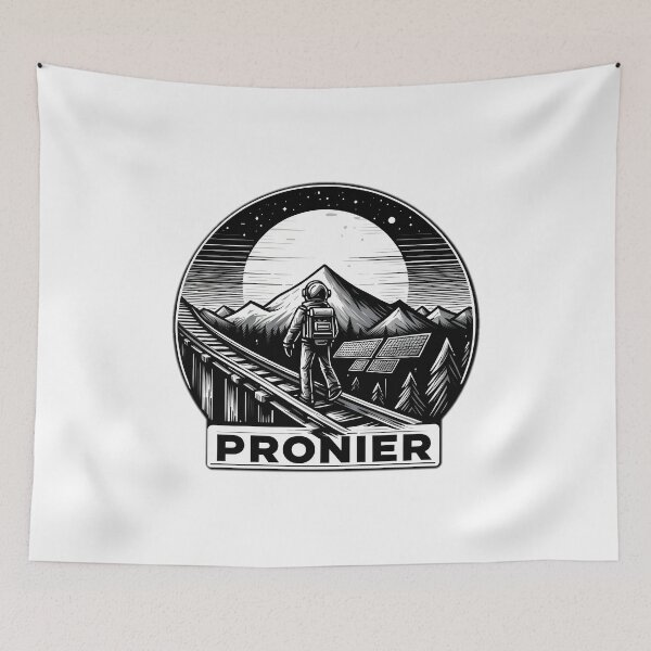 Aperçu de l'œuvre pionnier créée et vendue par NCNGDESIGN.