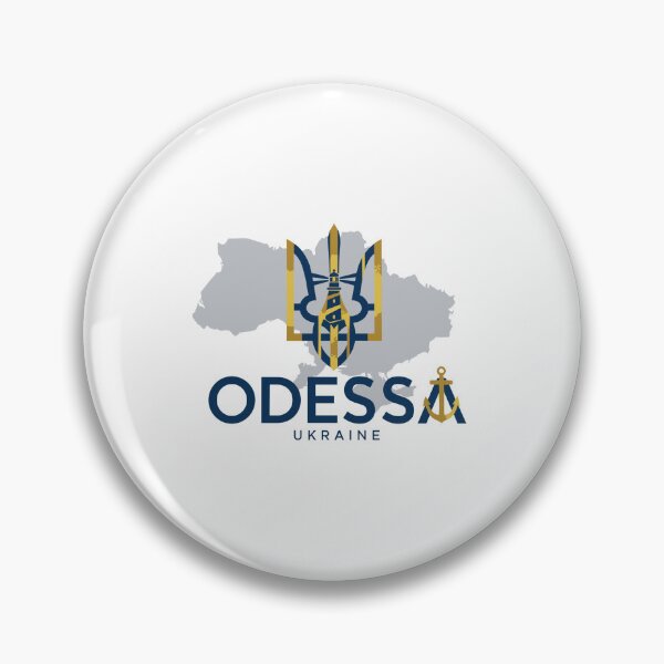Item preview, Odesa Ukraine Lighthouse Trident Emblem designed and sold by RGShirtWorks.