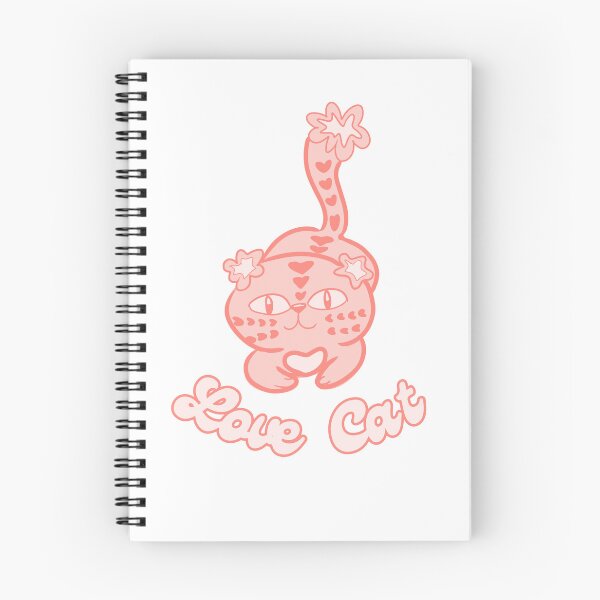 Item preview, Love cat hand drawn designed and sold by BritishDelights.