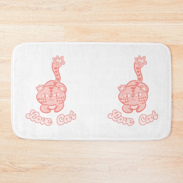 Item preview, Love cat hand drawn designed and sold by BritishDelights.