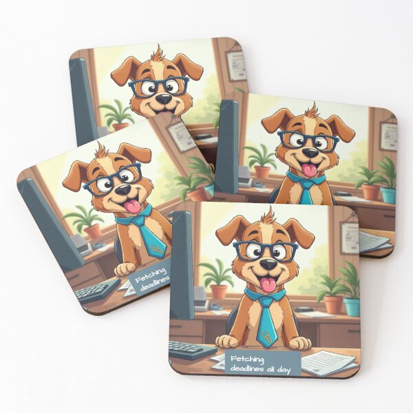 Item preview, Dog fetching deadlines all day  designed and sold by Core Collective By Vetra™.