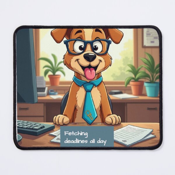 Item preview, Dog fetching deadlines all day  designed and sold by Core Collective By Vetra™.