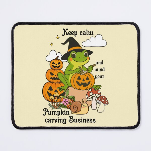Item preview, Keep calm and carve pumpkins designed and sold by Taika Tori Art .