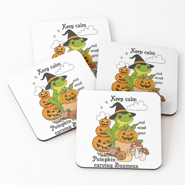 Item preview, Keep calm and carve pumpkins designed and sold by Taika Tori Art .