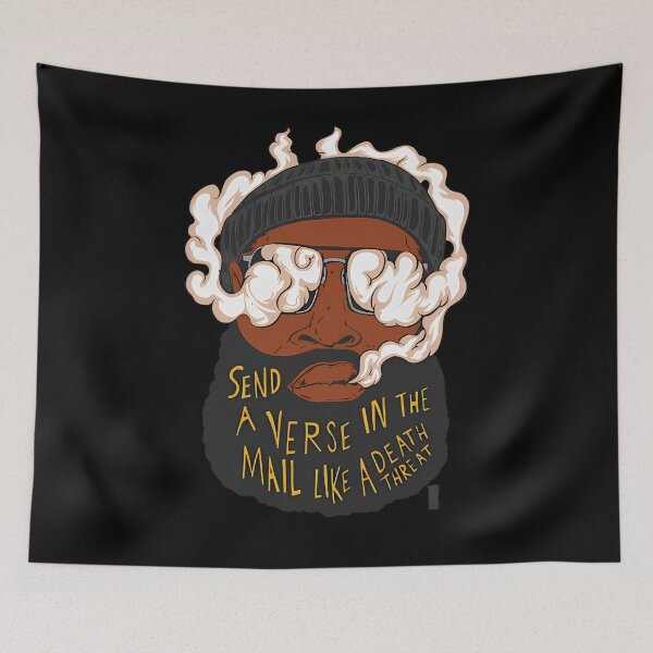 Item preview, Black Thought Threat  designed and sold by Steveroblas.