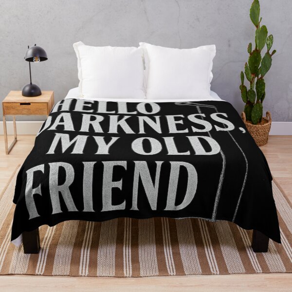 Item preview, Hello Darkness – Abstract Surreal & Fan-Inspired Design designed and sold by AddictiveDesign.