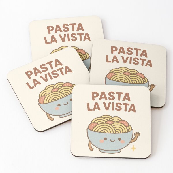 Item preview, Pasta La Vista – Cute Spaghetti Bowl Waving designed and sold by wwshd.