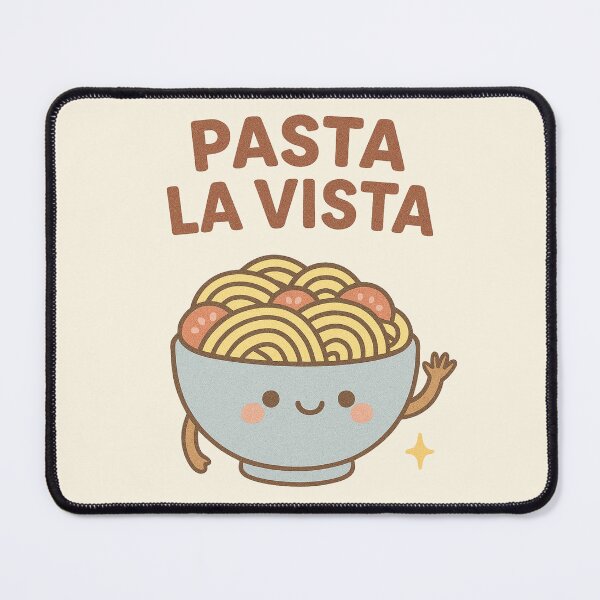 Item preview, Pasta La Vista – Cute Spaghetti Bowl Waving designed and sold by wwshd.