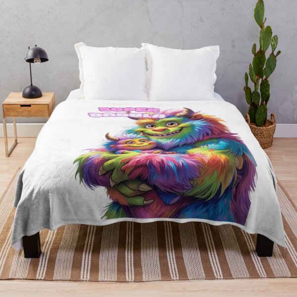 Item preview, Dadula Monster – Funny Colorful Dad & Kid Gift designed and sold by Kindloom.