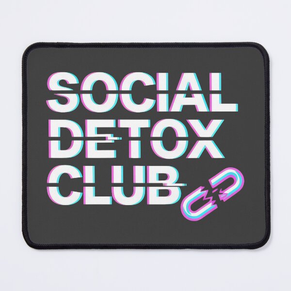 Item preview, Futuristic Glitch-Inspired Text with Social Detox Theme designed and sold by SplashTastic.