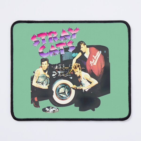 Item preview, Stray Cats Retro Rockabilly Band Art | Limited Edition designed and sold by TerryDutko.